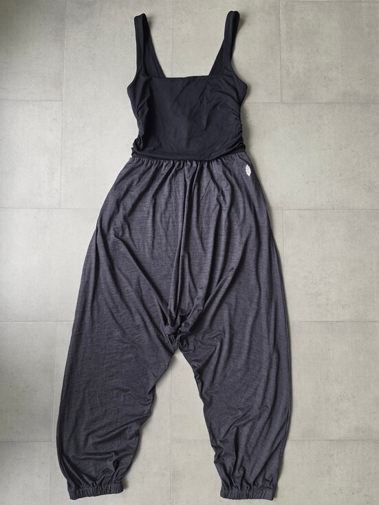 FP Movement by Free People Pants - Free People Movement Shiny Happy One Piece Jumpsuit Relaxed Fit Size Small